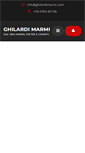 Mobile Screenshot of ghilardimarmi.com